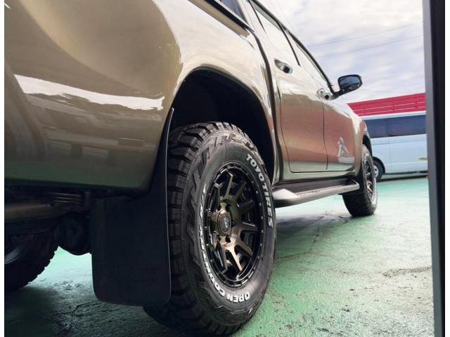 新品 ホイール交換 トヨタ ハイラックスピックアップ PPX D10X 17×8J TOYO OPEN COUNTRY R/T 265/70R17 沖縄県 沖縄市 北中城村 うるま市 中城村 宜野湾市