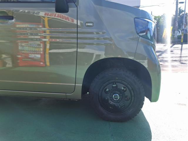 新品 ホイール交換 ホンダ N-VAN MUD AGENT 12×4J TOYO OPEN COUNTRY R/T 145/80R12 沖縄県 沖縄市 北中城村 うるま市 中城村 宜野湾市