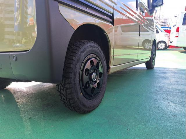 新品 ホイール交換 ホンダ N-VAN MUD AGENT 12×4J TOYO OPEN COUNTRY R/T 145/80R12 沖縄県 沖縄市 北中城村 うるま市 中城村 宜野湾市