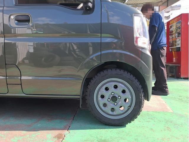 新品 ホイール交換 スズキ エブリイ PPX MIL:8 リミテッドエディション 14×4.5J TOYO OPEN COUNTRY R/T 155/65R14 沖縄県 沖縄市 北中城村 うるま市 中城村 宜野湾市