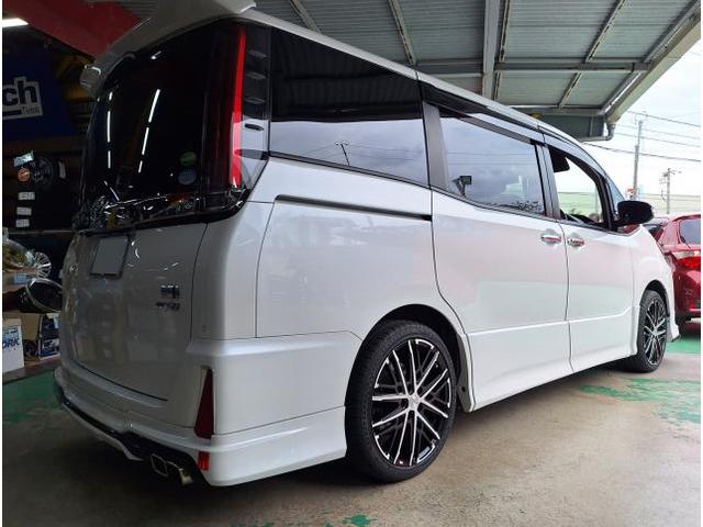 新品 ホイール交換 トヨタ ノア SMACK GRAIVE 18×7.5J RADAR 225/40R18 沖縄県 沖縄市 北中城村 うるま市 中城村 宜野湾市