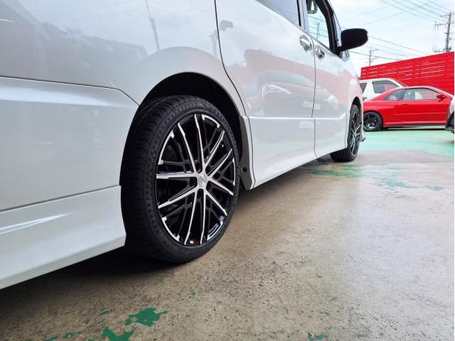 新品 ホイール交換 トヨタ ノア SMACK GRAIVE 18×7.5J RADAR 225/40R18 沖縄県 沖縄市 北中城村 うるま市 中城村 宜野湾市