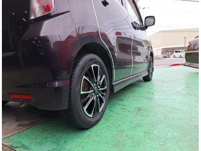 新品　ホイール交換　スズキ ワゴンR スティングレー　Chronus CH-110 14×4.5J　DUNLOP 155/65R14　沖縄県　沖縄市　北中城村　うるま市　中城村　宜野湾市