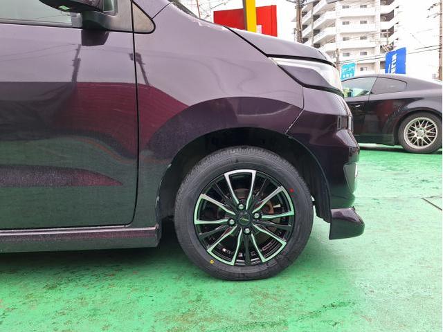 新品　ホイール交換　スズキ ワゴンR スティングレー　Chronus CH-110 14×4.5J　DUNLOP 155/65R14　沖縄県　沖縄市　北中城村　うるま市　中城村　宜野湾市