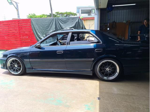 新品　ホイール交換　トヨタ JZX100 TRD チェイサー　SSR Professor SP5 18×8.5J/9.5J　SHIBATIRE 225/40R18　沖縄県　沖縄市　北中城村　うるま市　中城村　宜野湾市