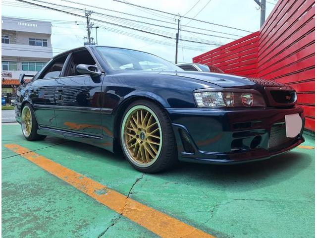 新品　ホイール交換　トヨタ JZX100 TRD チェイサー　SSR Professor SP5 18×8.5J/9.5J　SHIBATIRE 225/40R18　沖縄県　沖縄市　北中城村　うるま市　中城村　宜野湾市