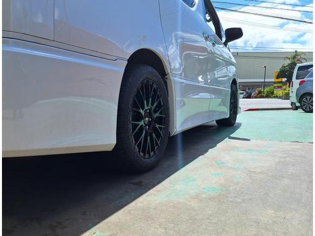 新品　ホイール交換　トヨタ ヴェルファイア　SSR REINER M10 MONOBLOCK 18×7.5J　RADAR 235/50R18　沖縄県　沖縄市　北中城村　うるま市　中城村　宜野湾市