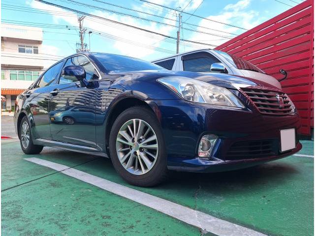新品　ホイール交換　トヨタ クラウン　SMACK LEGINA 18×7.5J　MINERVA 225/45R18　沖縄県　沖縄市　北中城村　うるま市　中城村　宜野湾市