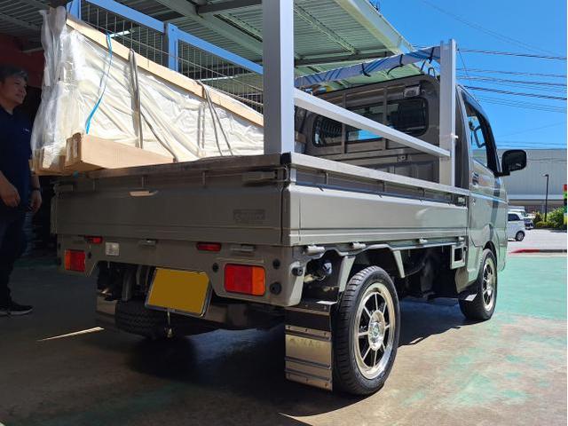 新品　ホイール交換　スズキ キャリィトラック　HAYASHI STREET STF-TYPE 14×5J　MAXTREK 165/55R14　沖縄県　沖縄市　北中城村　うるま市　中城村　宜野湾市