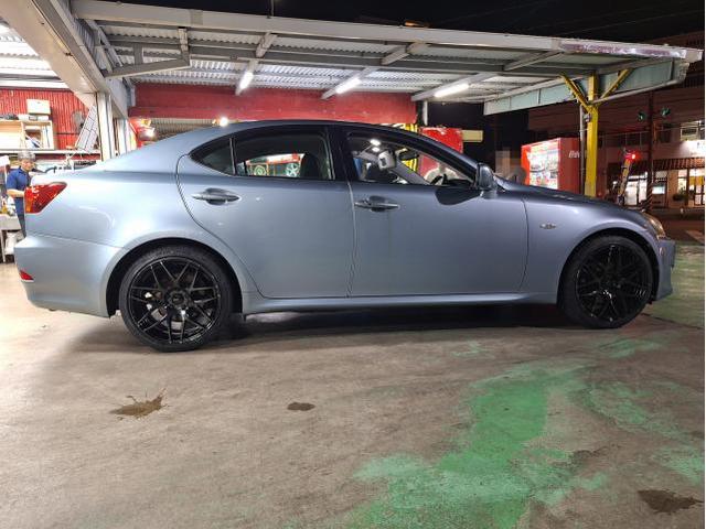 新品　ホイール交換　レクサスIS　WedsSport SA-27R 18×8.5J/9.5J　MINERVA 225/40R18 255/35R18　沖縄県　沖縄市　北中城村　うるま市　中城村　宜野湾市