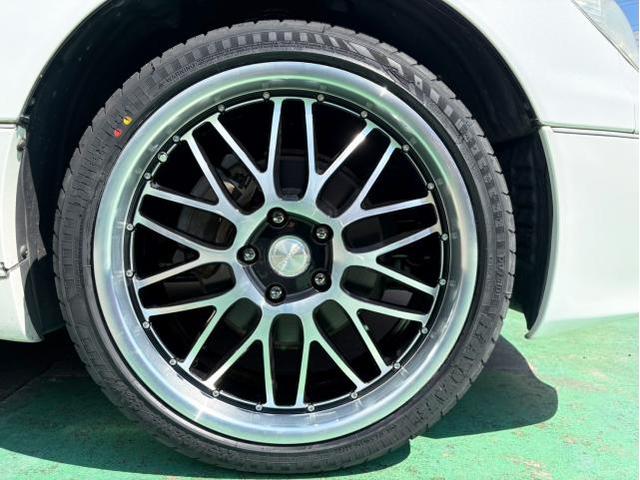 中古　ホイール交換　トヨタ アリスト　Lxry hanes 19×8J/8J　RADAR 225/40R19　沖縄県　沖縄市　北中城村　うるま市　中城村　宜野湾市