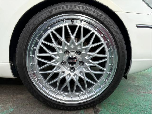 新品　ホイール交換　トヨタ ブレビス　STEINER FTX 19×8J　RADAR 225/40R19 245/35R19　沖縄県　沖縄市　北中城村　うるま市　中城村　宜野湾市
