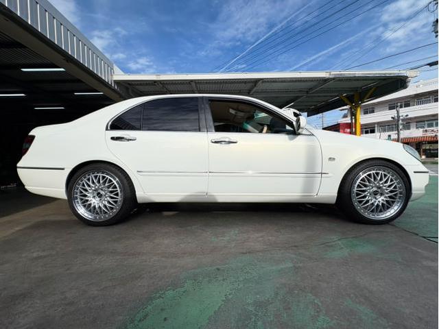 新品　ホイール交換　トヨタ ブレビス　STEINER FTX 19×8J　RADAR 225/40R19 245/35R19　沖縄県　沖縄市　北中城村　うるま市　中城村　宜野湾市