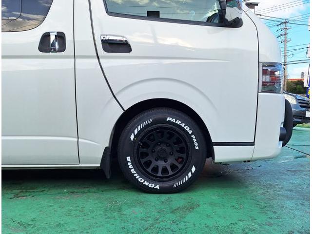 新品　ホイール交換　トヨタ ハイエース　DELTA FORCE OVAL 16×7J　YOKOHAMA PARADA PA03 215/65R16　沖縄県　沖縄市　北中城村　うるま市　中城村　宜野湾市
