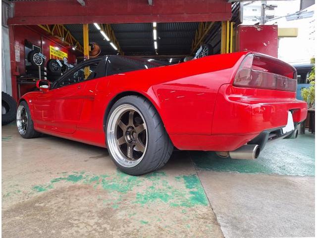 新品　ホイール交換　ホンダ NSX　VOLK RACING TE37V spec-SR 17×8.5J　SHIBATIRE 205/40R17 235/40R18　沖縄県　沖縄市　北中城村　うるま市　中城村　宜野湾市