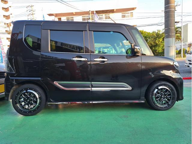 新品　ホイール交換　ダイハツ タント　CRAG CKV 16×6J　MINERVA 165/50R16　沖縄県　沖縄市　北中城村　うるま市　中城村　宜野湾市