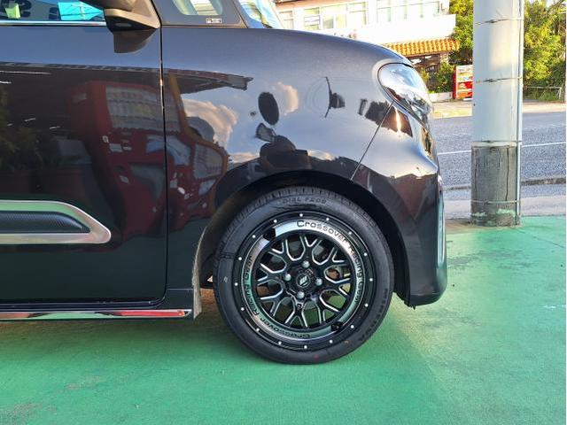 新品　ホイール交換　ダイハツ タント　CRAG CKV 16×6J　MINERVA 165/50R16　沖縄県　沖縄市　北中城村　うるま市　中城村　宜野湾市