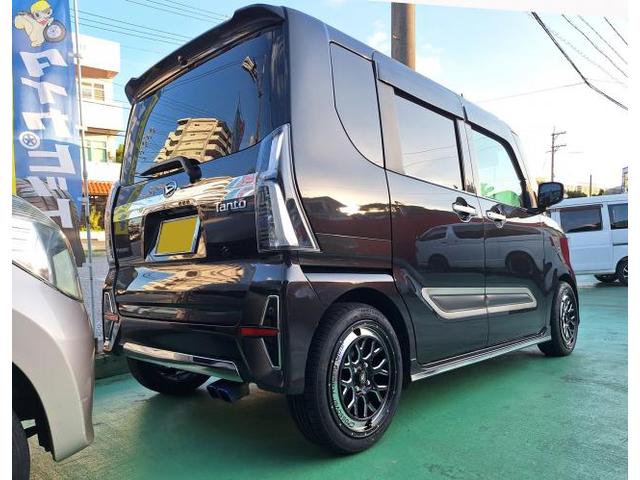 新品　ホイール交換　ダイハツ タント　CRAG CKV 16×6J　MINERVA 165/50R16　沖縄県　沖縄市　北中城村　うるま市　中城村　宜野湾市