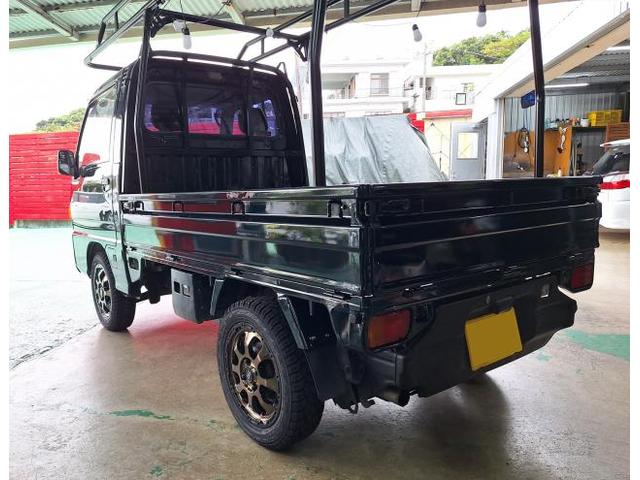 新品　ホイール交換　スバル サンバートラック　BRADLEY V 16×8.5J　YOKOHAMA GEOLANDAR M/T 285/75R16　沖縄県　沖縄市　北中城村　うるま市　中城村　宜野湾市