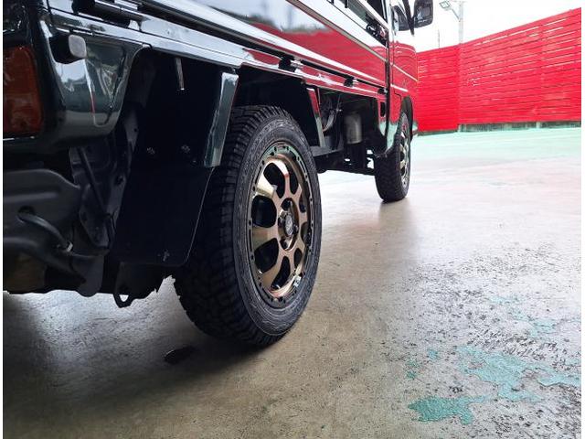 新品　ホイール交換　スバル サンバートラック　BRADLEY V 16×8.5J　YOKOHAMA GEOLANDAR M/T 285/75R16　沖縄県　沖縄市　北中城村　うるま市　中城村　宜野湾市