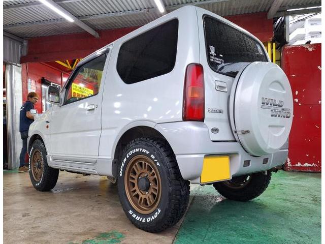 新品　ホイール交換　スズキ ジムニー　NITRO POWER M16 ASSAULT 16×5.5J　OPEN COUNTRY R/T 185/85R16　沖縄県　沖縄市　北中城村　うるま市　中城村　宜野湾市