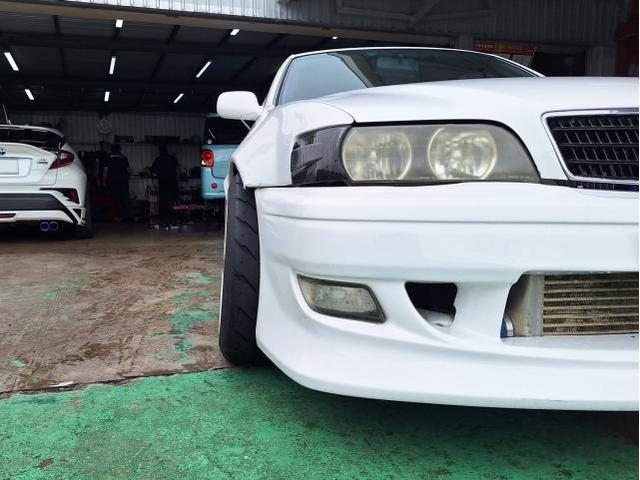 新品　ホイール交換　トヨタ JZX100 チェイサー　EMOTION T5R 2P 18×9.5J　SHIBATIRE 235/40R18　沖縄県　沖縄市　北中城村　うるま市　中城村　宜野湾市