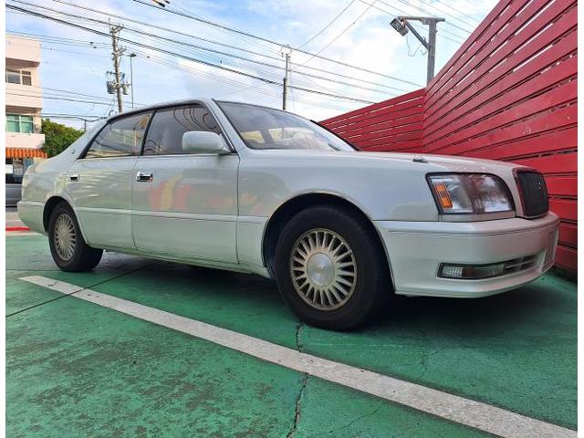 新品　ホイール交換　トヨタ クラウン マジェスタ　EMOTION CR極 18×8.5J/9.5J　MINERVA 225/45R18　沖縄県　沖縄市　北中城村　うるま市　中城村　宜野湾市