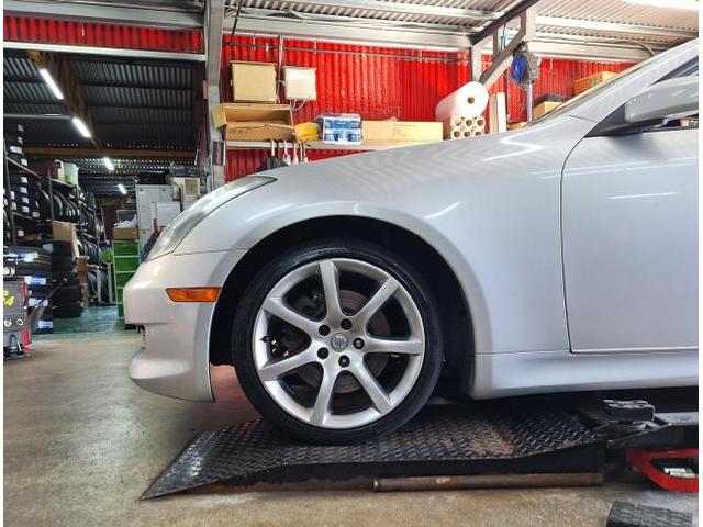 新品　ホイール交換　日産 V35 スカイライン　GNOSIS GR203 20×9J/10J　MAXTREK 225/35R20 245/35R20　沖縄県　沖縄市　北中城村　うるま市　中城村　宜野湾市