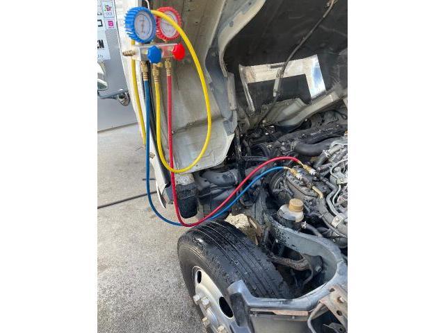 キャンター　クーラー点検　ベルト交換　那覇市・沖縄市・うるま市・宜野湾・糸満市・豊見城・浦添市・南城市・読谷村・北谷町・八重瀬