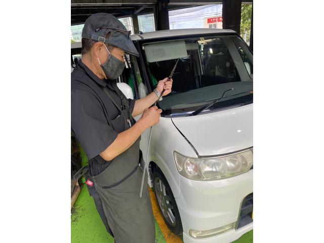 ダイハツ　タント　ワイパーゴム交換　１年点検　車検　整備　点検　福祉車輛　浦添市　宜野湾市　那覇市