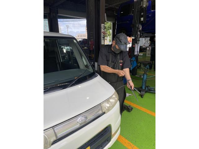 ダイハツ　タント　ワイパーゴム交換　１年点検　車検　整備　点検　福祉車輛　浦添市　宜野湾市　那覇市