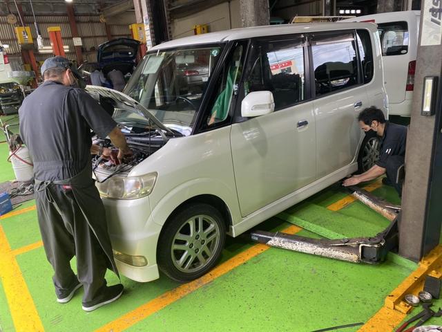 ダイハツ　タント　ワイパーゴム交換　１年点検　車検　整備　点検　福祉車輛　浦添市　宜野湾市　那覇市
