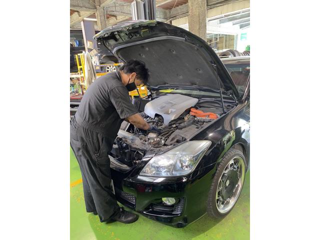 トヨタ　クラウン　ファンモーターの交換　車検　整備　点検　福祉車輛　浦添市　宜野湾市　那覇市
