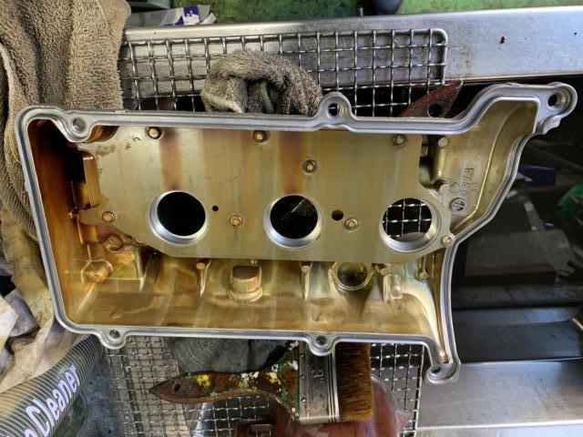ダイハツ ハイゼット ヘッドカバーガスケット交換 車検 整備 ダイハツ ハイゼット ヘッドカバーガスケット交換 車検 整備