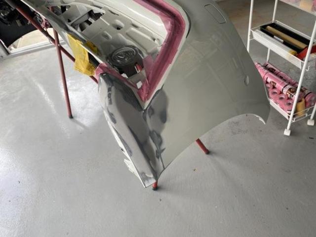 【板金 塗装】トヨタ クラウン フロントバンパーの損傷 修理事例　沖縄県