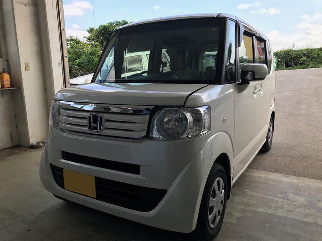 ホンダ n box 25年式 ベルト調整 修理 整備 うるま市 沖縄市 恩納村 金武町 グーネットピット