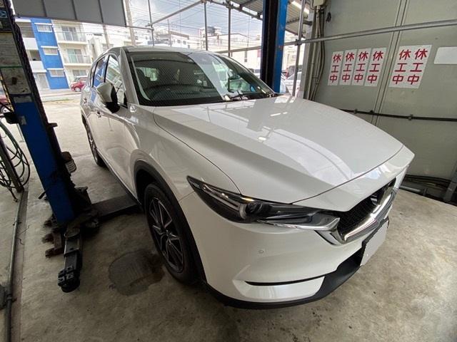 マツダ　ＣＸ－５　大型セダン・ステーションワゴン17,600円（通常塗料）
25,300円（塩害ガード施工）錆止め　沖縄県　宜野湾市　北谷町　那覇市　豊見城市　読谷村　嘉手納町　浦添市