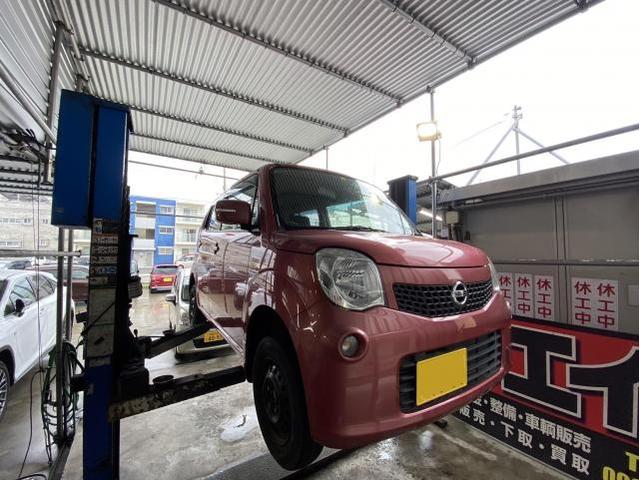 日産　モコ　アンダーコート施工　軽自動車11,000円（通常塗料）22,000円（塩害ガード施工）　沖縄県　宜野湾市　北谷町　那覇市　豊見城市　読谷村　嘉手納町　浦添市