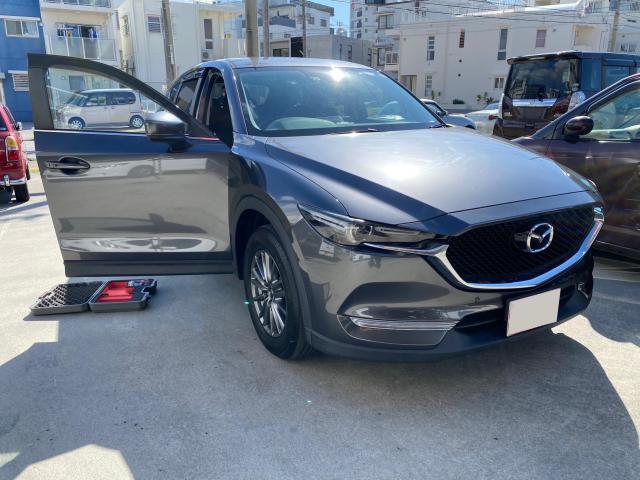 マツダ　ＣＸ－５　エラーコード消去　コンピューター診断機　チェックランプ　沖縄県　宜野湾市　北谷町　那覇市　豊見城市　読谷村　嘉手納町　浦添市