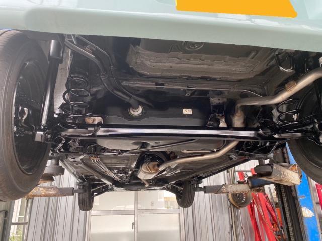 スズキ　ワゴンRスマイル　アンダーコート施工　バッテリー交換　ナビ取付　バックカメラ取付　ドライブレコーダー前後取付　沖縄県　宜野湾市　北谷町　那覇市　豊見城市　読谷村　嘉手納町　浦添市