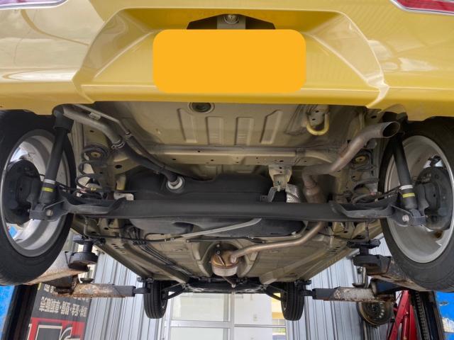 スズキ　ワゴンR　塩害ガード施工　沖縄県　宜野湾市　北谷町　那覇市　豊見城市　読谷村　嘉手納町　浦添市