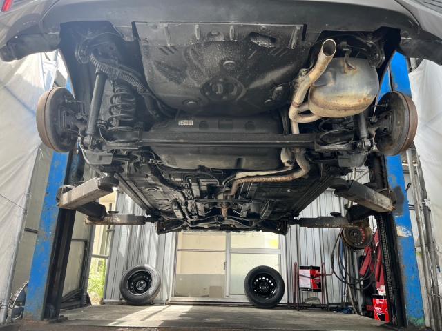 トヨタ　ヴィッツ　塩害コート施工    沖縄県　宜野湾市　北谷町　那覇市　豊見城市　読谷村　嘉手納町　浦添市