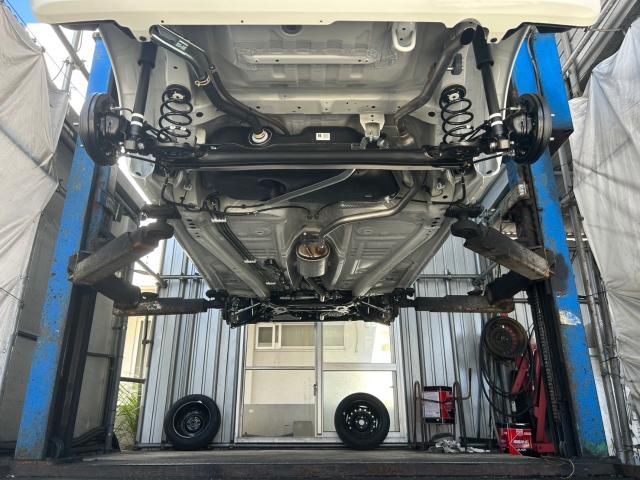 スズキ スペーシア 塩害コート施工    オプショングリス注入  沖縄県 宜野湾市 北谷町 那覇市 豊見城市 読谷村 嘉手納町 浦添市