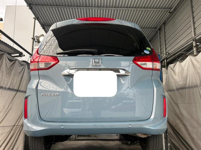 ホンダ　フリード　塩害コート施工    沖縄県　宜野湾市　北谷町　那覇市　豊見城市　読谷村　嘉手納町　浦添市