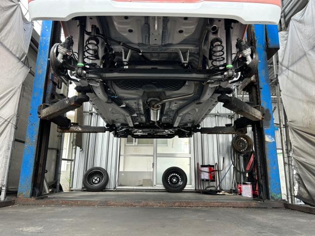 ダイハツ　新車ムーヴキャンバス　クリアコート施工   オプショングリス注入   沖縄県　宜野湾市　北谷町　那覇市　豊見城市　読谷村　嘉手納町　浦添市