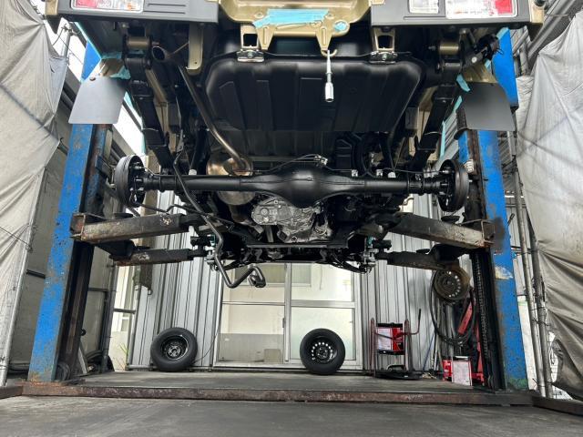 ダイハツ　新車ハイゼットトラックジャンボ　塩害コート施工    オプショングリス注入   沖縄県　宜野湾市　北谷町　那覇市　豊見城市　読谷村　嘉手納町　浦添市