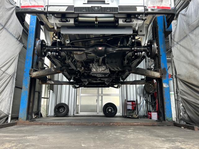 ダイハツ　新車アトレー　塩害コート施工   オプショングリス注入  沖縄県　宜野湾市　北谷町　那覇市　豊見城市　読谷村　嘉手納町　浦添市 