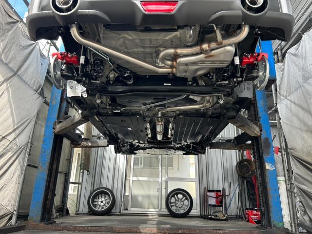 スズキ　新車スイフトスポーツ　クリアコート施工   オプショングリス注入   沖縄県　宜野湾市　北谷町　那覇市　豊見城市　読谷村　嘉手納町　浦添市