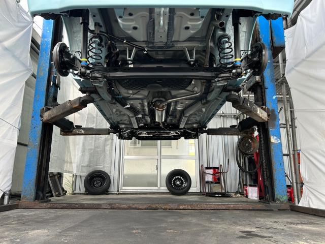 ダイハツ　新車ムーヴ　塩害コート施工    オプショングリス注入   沖縄県　宜野湾市　北谷町　那覇市　豊見城市　読谷村　嘉手納町　浦添市