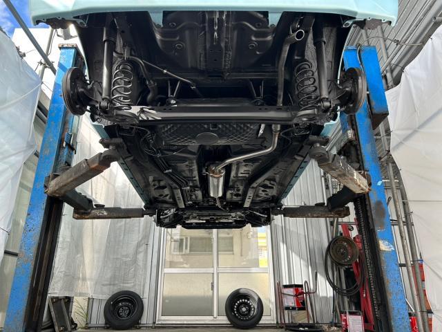 ダイハツ　新車ムーヴ　塩害コート施工    オプショングリス注入   沖縄県　宜野湾市　北谷町　那覇市　豊見城市　読谷村　嘉手納町　浦添市